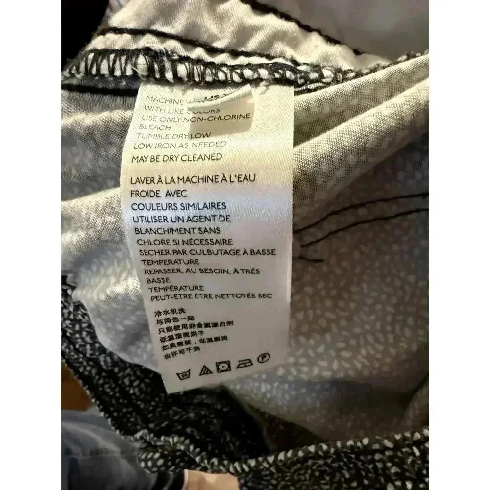 Anthropologie Gray White Speckle Lyocell Joggers XS - Picture 7 of 7